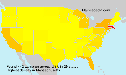 Surname Lampron in USA Surname Lampron in USA