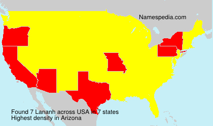 Surname Lananh in USA Surname Lananh in USA