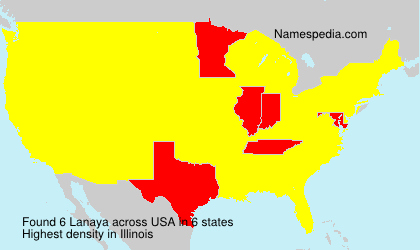 Surname Lanaya in USA Surname Lanaya in USA