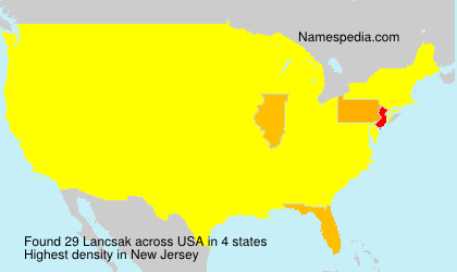 Surname Lancsak in USA Surname Lancsak in USA
