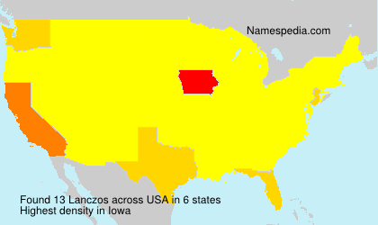Surname Lanczos in USA Surname Lanczos in USA