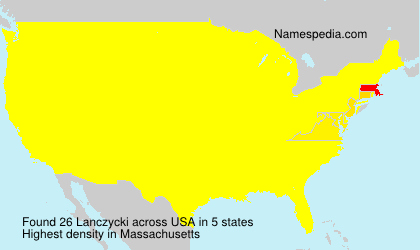 Surname Lanczycki in USA Surname Lanczycki in USA
