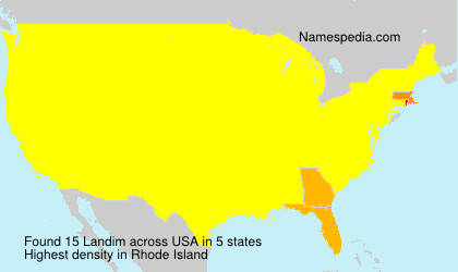 Surname Landim in USA Surname Landim in USA