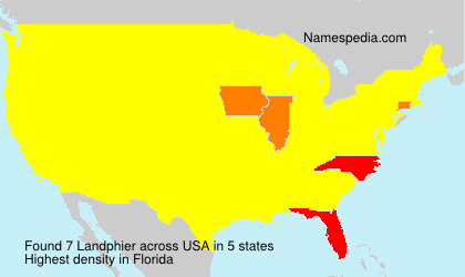 Surname Landphier in USA Surname Landphier in USA