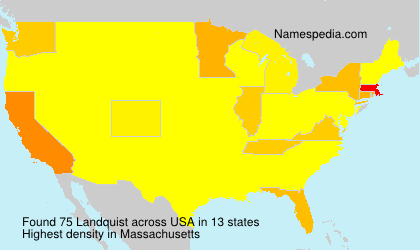 Surname Landquist in USA Surname Landquist in USA