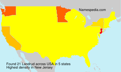 Surname Landrud in USA Surname Landrud in USA
