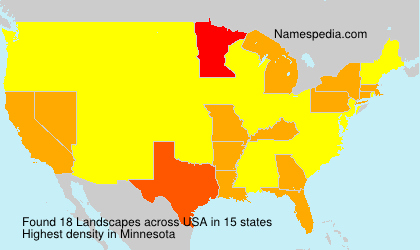 Surname Landscapes in USA