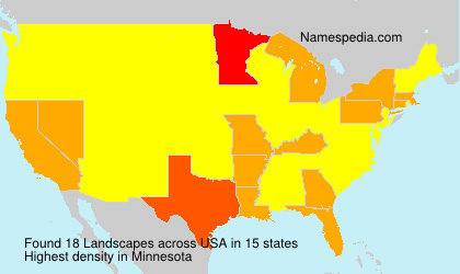 Surname Landscapes in USA Surname Landscapes in USA