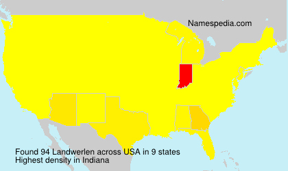 Surname Landwerlen in USA Surname Landwerlen in USA