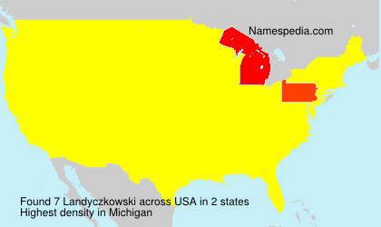 Surname Landyczkowski in USA Surname Landyczkowski in USA