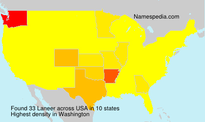 Surname Laneer in USA Surname Laneer in USA