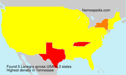 Surname Lanegra in USA Surname Lanegra in USA