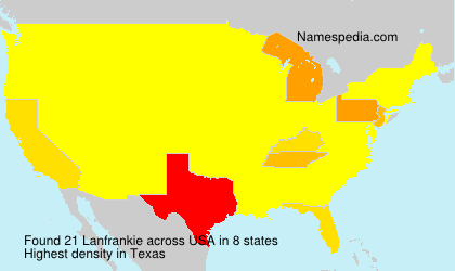 Surname Lanfrankie in USA Surname Lanfrankie in USA