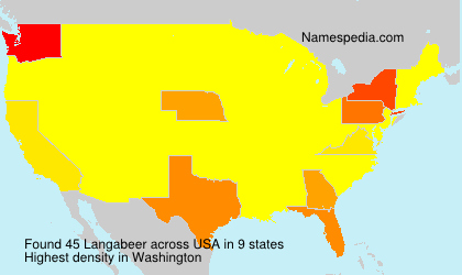 Surname Langabeer in USA Surname Langabeer in USA