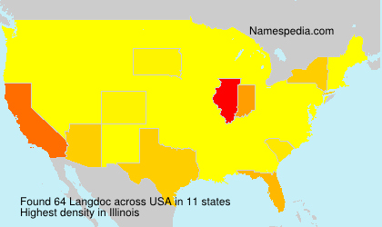 Surname Langdoc in USA Surname Langdoc in USA