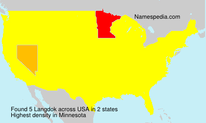 Surname Langdok in USA Surname Langdok in USA