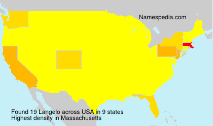Surname Langelo in USA Surname Langelo in USA