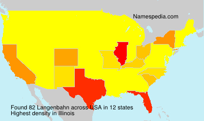Surname Langenbahn in USA Surname Langenbahn in USA