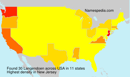 Surname Langendoen in USA Surname Langendoen in USA