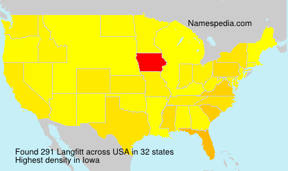 Surname Langfitt in USA Surname Langfitt in USA