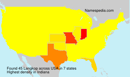 Surname Langkop in USA Surname Langkop in USA