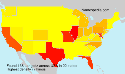 Surname Langlotz in USA Surname Langlotz in USA