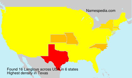 Surname Langloys in USA Surname Langloys in USA