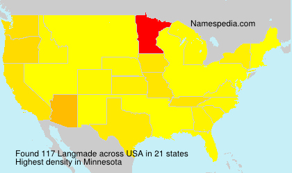 Surname Langmade in USA Surname Langmade in USA