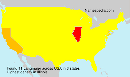 Surname Langmaier in USA Surname Langmaier in USA