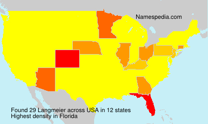Surname Langmeier in USA Surname Langmeier in USA