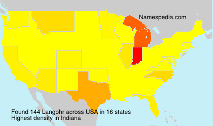 Surname Langohr in USA Surname Langohr in USA