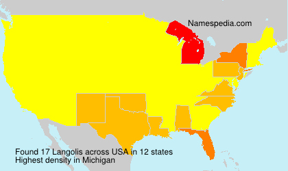 Surname Langolis in USA Surname Langolis in USA