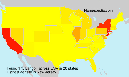 Surname Langon in USA Surname Langon in USA