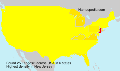 Surname Langoski in USA Surname Langoski in USA