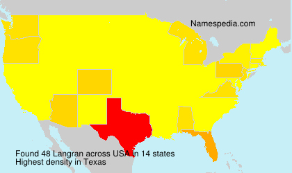 Surname Langran in USA Surname Langran in USA