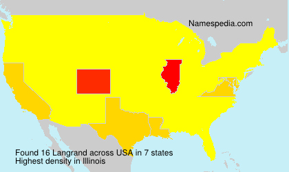 Surname Langrand in USA Surname Langrand in USA