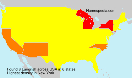 Surname Langrish in USA Surname Langrish in USA
