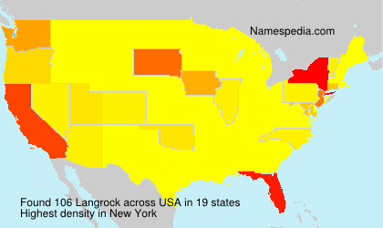 Surname Langrock in USA Surname Langrock in USA