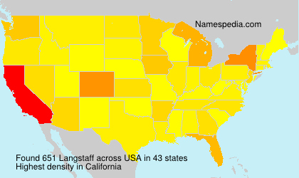 Surname Langstaff in USA Surname Langstaff in USA