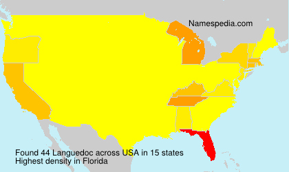 Surname Languedoc in USA Surname Languedoc in USA