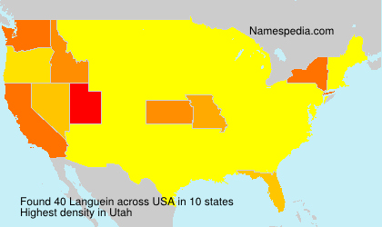 Surname Languein in USA Surname Languein in USA