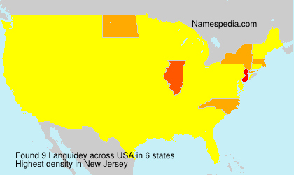 Surname Languidey in USA Surname Languidey in USA