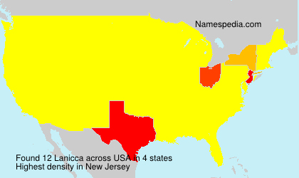 Surname Lanicca in USA Surname Lanicca in USA