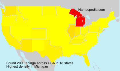 Surname Laninga in USA Surname Laninga in USA