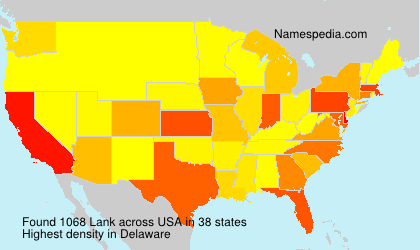 Surname Lank in USA Surname Lank in USA