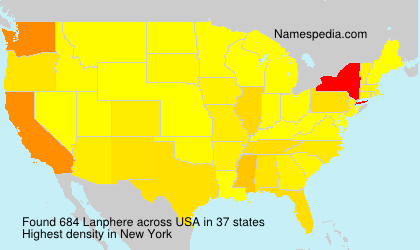 Surname Lanphere in USA Surname Lanphere in USA
