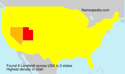 Surname Lansfeldt in USA Surname Lansfeldt in USA