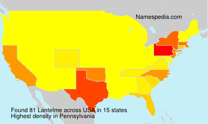 Surname Lantelme in USA Surname Lantelme in USA