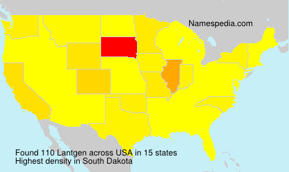 Surname Lantgen in USA Surname Lantgen in USA