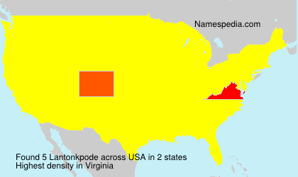 Surname Lantonkpode in USA Surname Lantonkpode in USA